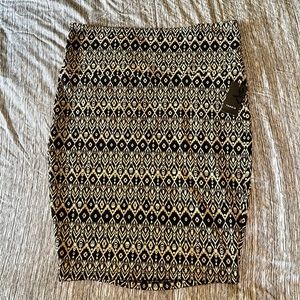 Torrid skull pencil skirt